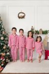 Pijamas a rayas rojas navidad