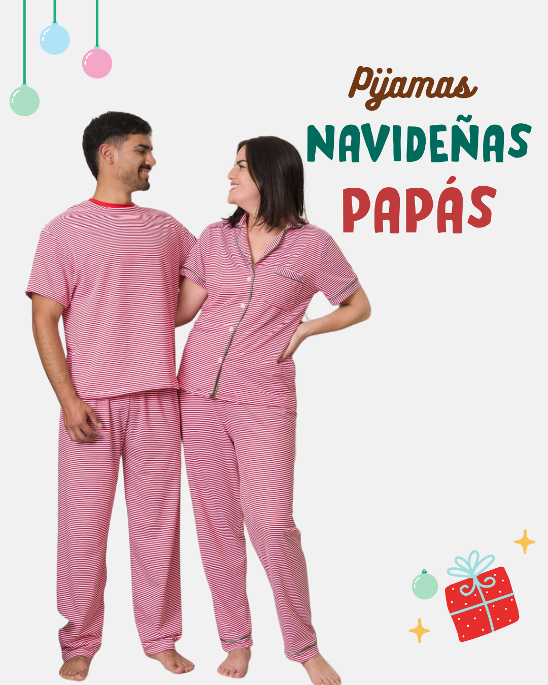pijamas navideñas adultos